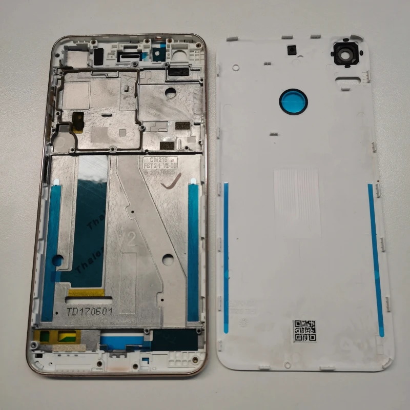 Для HTC Desire 10 Pro полная крышка корпуса передний корпус ЖК-рамка лицевая панель