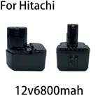 Аккумуляторная батарея для беспроводной дрели Hitachi EB1214S DS12DVF3, 12 В, 6,8 Ач, Ni-MH, EB1212S, EB1220BL, EB1214L, EB1230