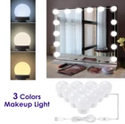 Популярный светодиодный светильник для зеркала для макияжа, 3 режима работы, приглушаемая лампа для туалетного столика, USB-ночник для зеркала для макияжа