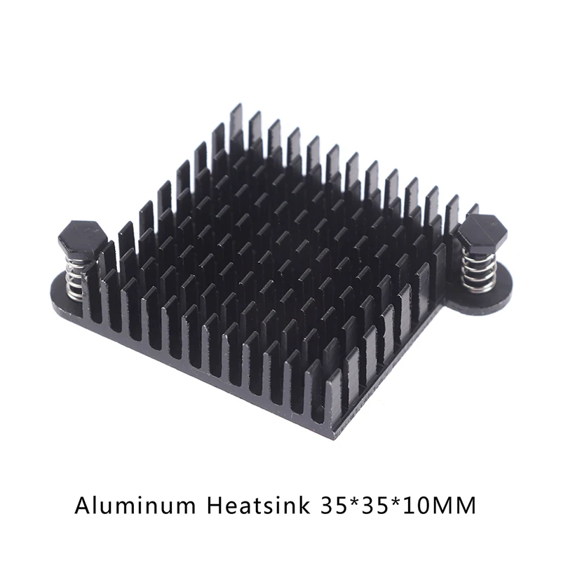 

1Pc Aluminum Heatsink 35*35*10MM Cooling Pad South North Bridge Chipset Radiator