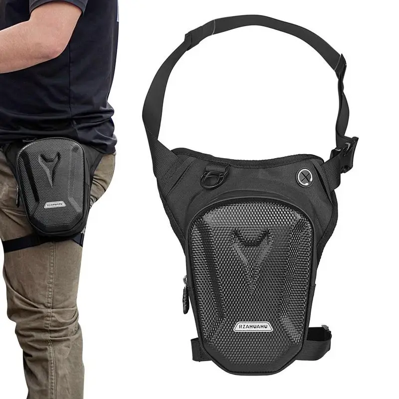 

Motorcycle Leg Side Bag EVA Hard Shell Outdoor Casual Waist Bags Motorbike Mobile Phone Purse Hip Bum Pack Fanny Pack Bag Supply