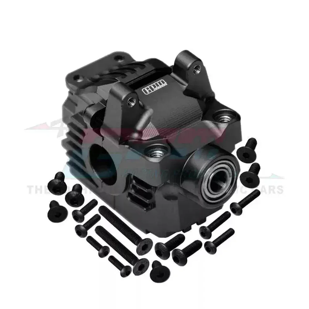 Металлический корпус переднего дифференциала GPM 6881 6788 для Traxxas 1/7 XO-1 1/10 Rustler Hoss