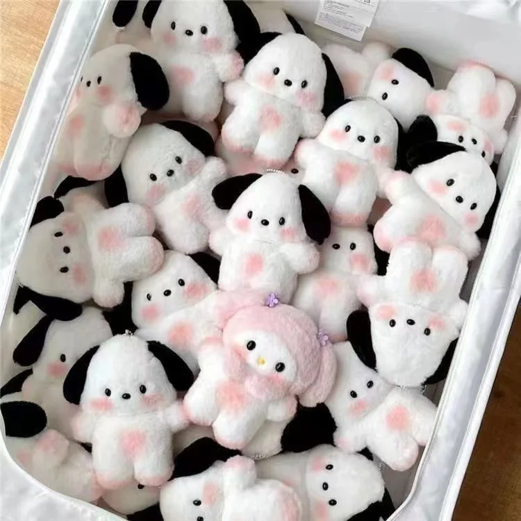 

Sanrio Классическая плюшевая игрушка полакко с анимационным изображением брелок Симпатичная школьная сумка украшение кулон Креативные Куклы...