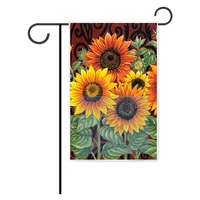 sunflower garden flag spring 12x18 inch single sided decorative house decoration small banner yard gift