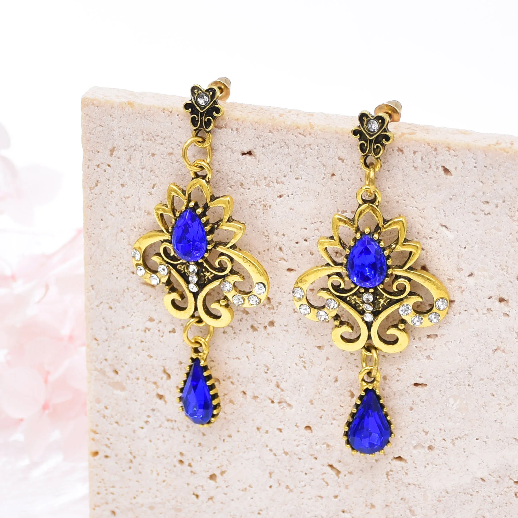 Ldealway великолепный кубический цирконий Капля воды очаровательные женские