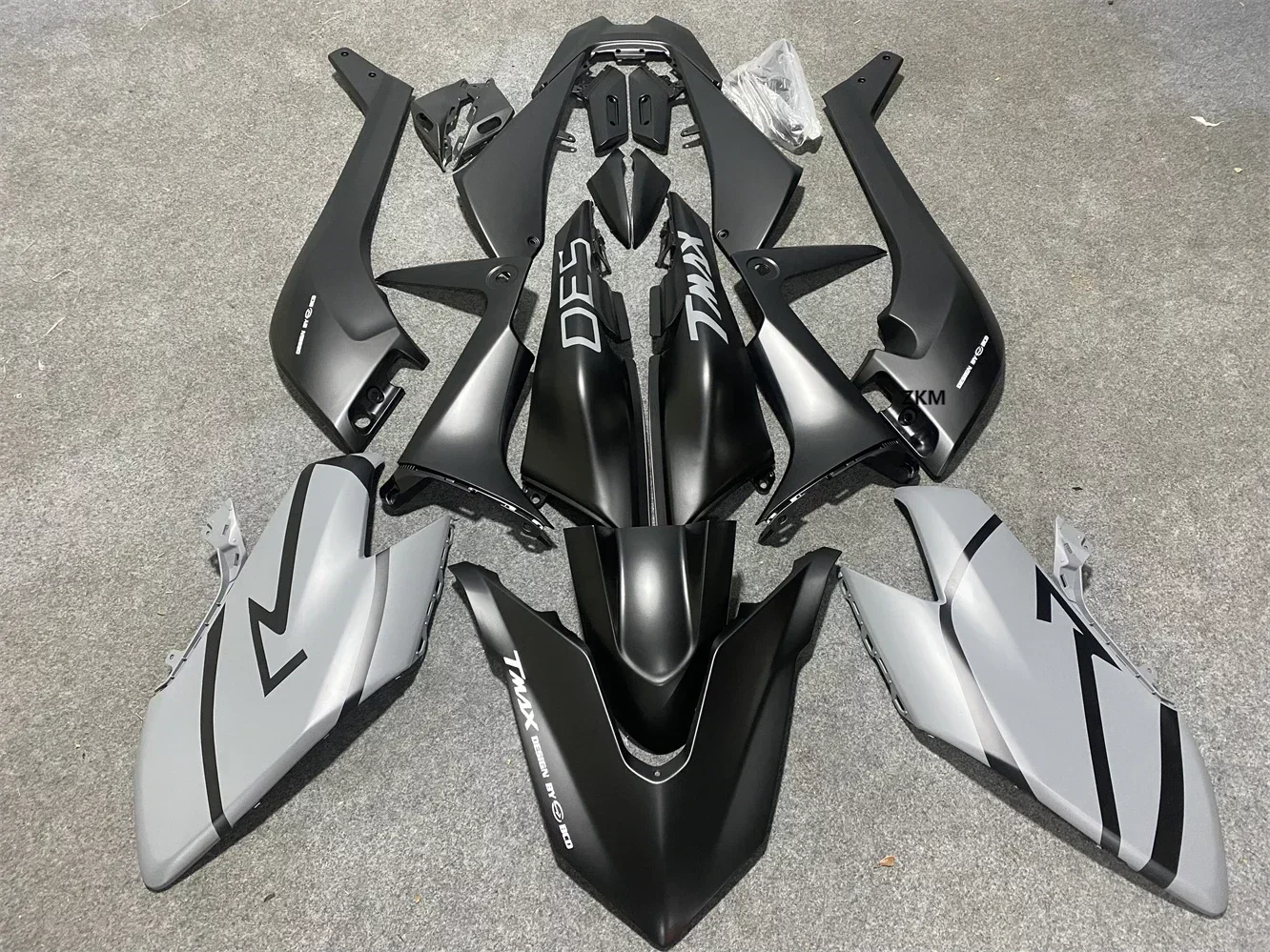 Для YAMAHA TMAX 530 TMAX-530 2017 2018 17 18 литьевой кузов матовый черный новый ABS мотоцикл весь