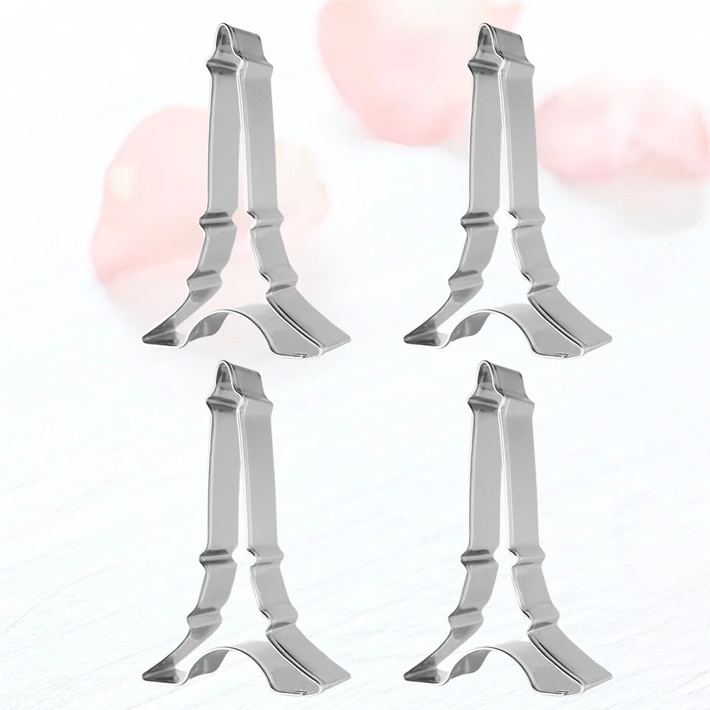 

Cookie Paris Mold Tower Fondant Eiffel Shape Biscuit Metal Baking Diy French Chocolate Stencil Press Cuttres