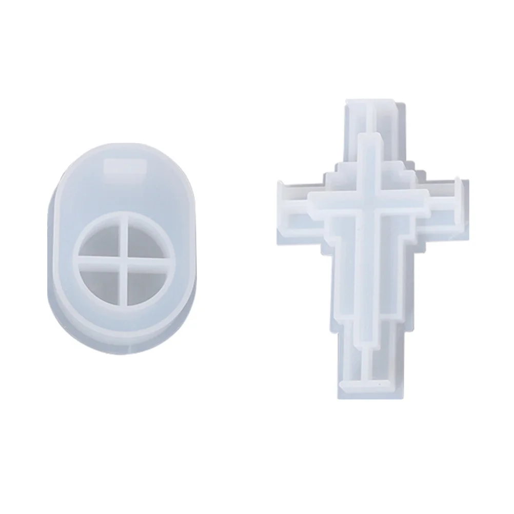 

Moldholder Molds Resin Candlestick Cross Casting Epoxy Mould Siliconesoap Tealight Jesusdiy Cup Crystal Craft Clay Holiday