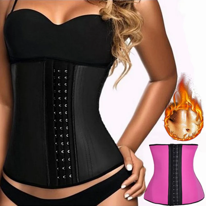 

Women Slimming Belt Modeling Waist Trainer Latex Waist Cincher Corset High Compression Shapewear Lady Underbust Body Shaper Belt