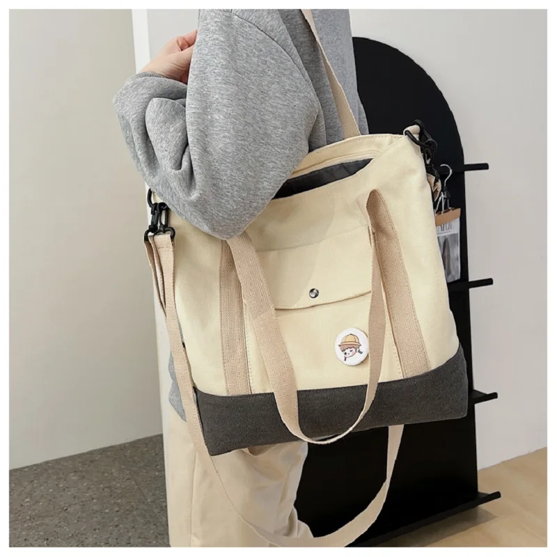 Jooyedeer Women Canvas Crossbody Bag New Fashion Student Backpack Outdoor Leisure Ladies Messenger Bag Shoulder Bags Shopping
