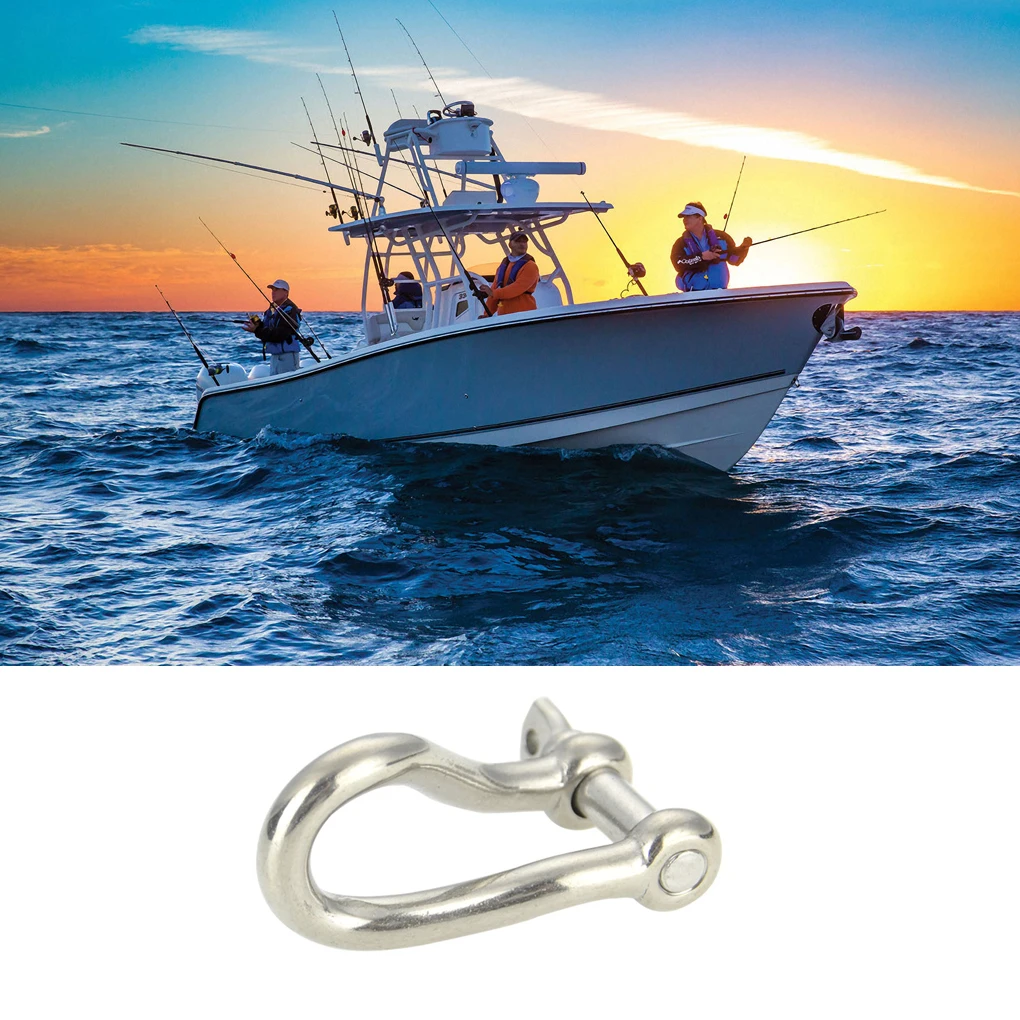 

Boat Smooth Shackle Buckle Anchor Shackles Replacement Parts Household