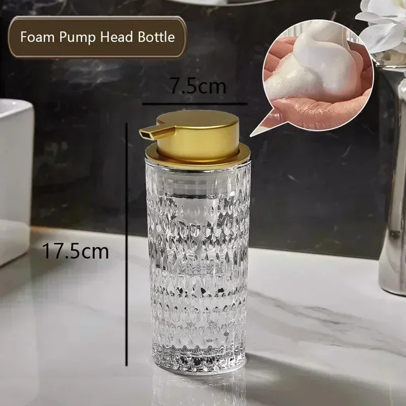 

Стеклянная бутылка для мыла