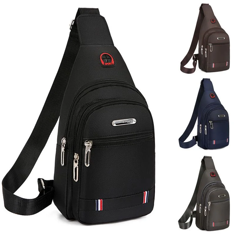 

Unisex One-shoulder Canvas Messenger Small Bag Bag Cloth Oxford Backpack Sports Leisure Chest