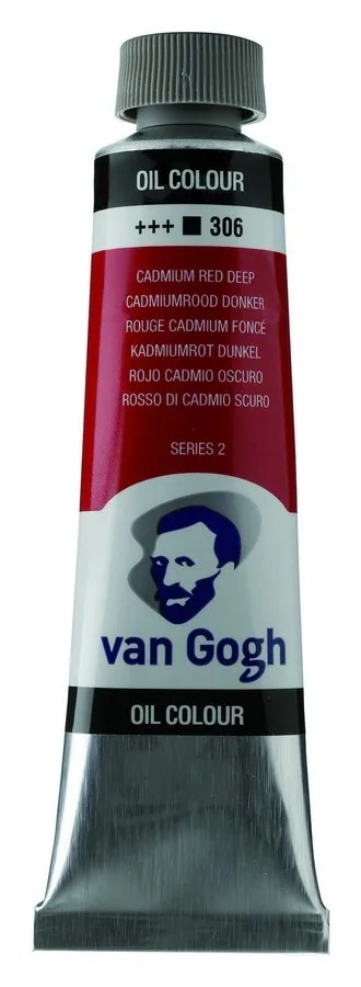 Краска масляная Talens Van Gogh туба 40 мл №306 Кадмий красный насыщенный,  02053063 | Канцтовары для офиса и дома | АлиЭкспресс