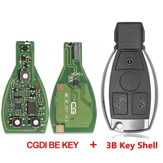 

Оригинальный Ключ CGDI MB CG BE 315/433 МГц, Совместимый С Mercedes Benz, Работает С Программатором CGDI MB