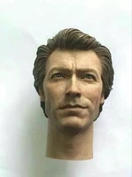16 male soldier harry clint eastwood head sculpture model accessories high quality fit 12 inch action figures body in stock