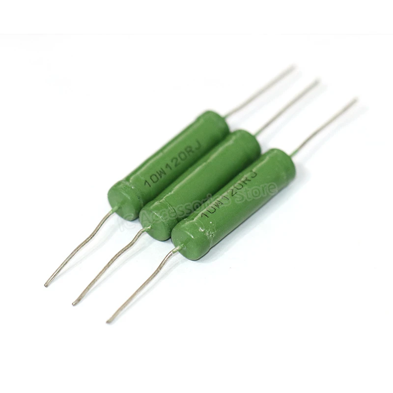 

10 шт. RX21 сопротивление ран 10W120RJ 10W120R 120 Ом 5% Точность совершенно новый оригинальный