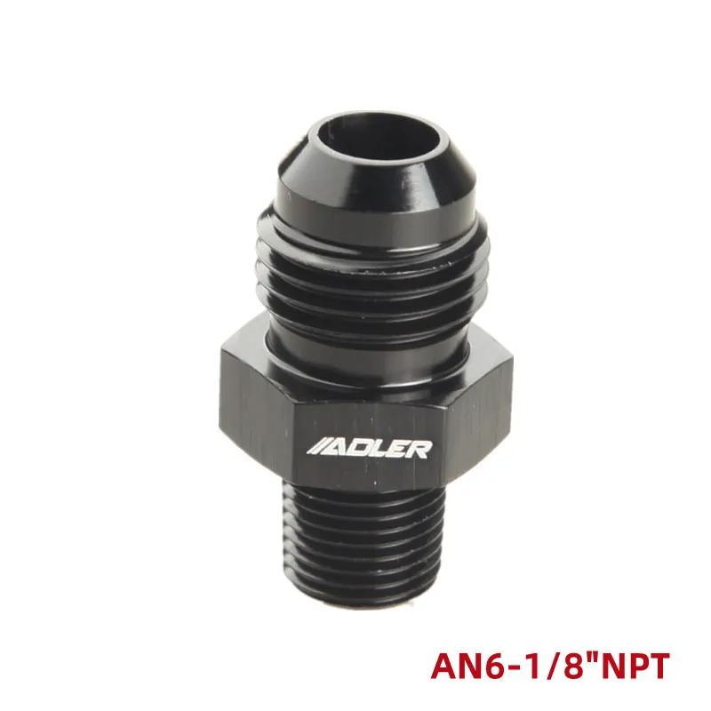 

Черный прямой фитинг для шланга 3AN 4AN 6AN 8AN 10AN 12AN 16AN к NPT