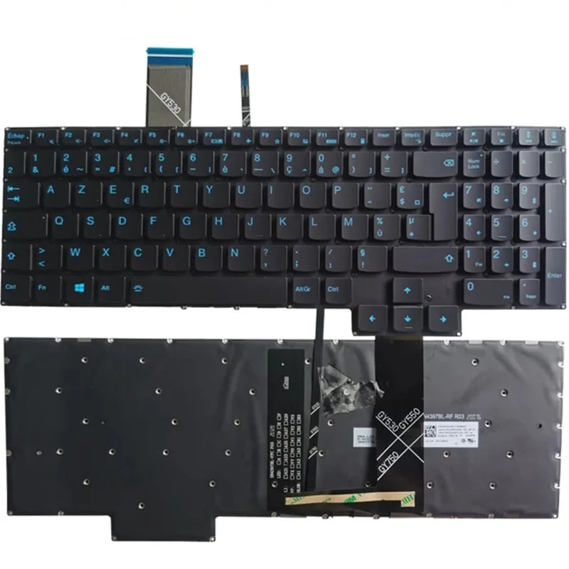 Для Lenovo Legion 5 Pro-16ITH6H 16ITH6 16ACH6H 16ACH6 16IAH7H 15ACH6 17ACH6 Французская FR клавиатура с подсветкой