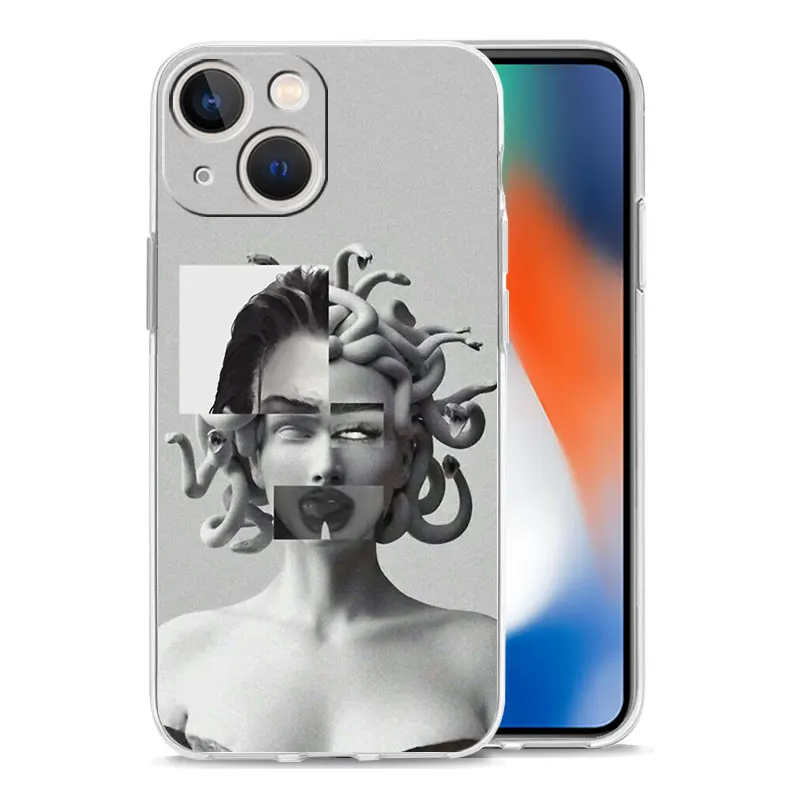 Мягкий чехол из ТПУ для Apple iPhone 13 Pro Max 12 Mini 7 8 Plus 6 6S + 5 5S X XS XR телефона 11