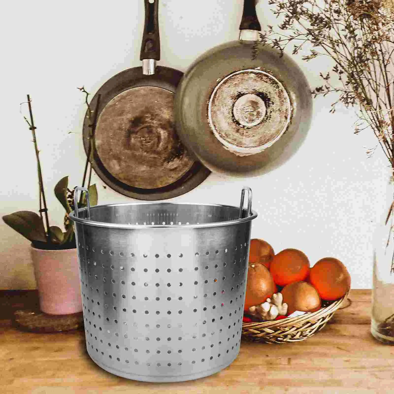 Котел для раков корзина фруктов пароварка лапши горшка тушения морепродуктов