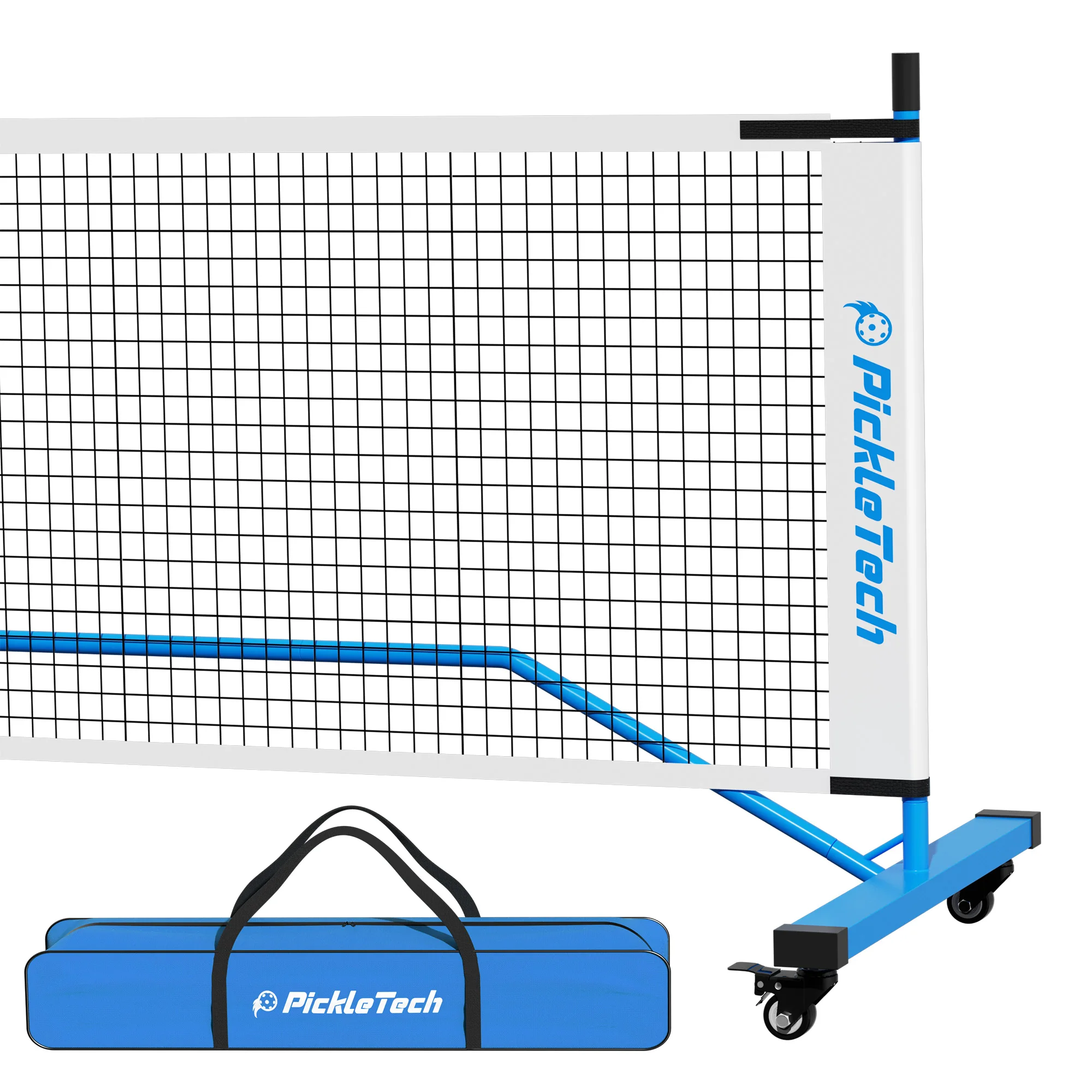 Портативная сеть для пиклбола шикарная сверхмощная на колесах