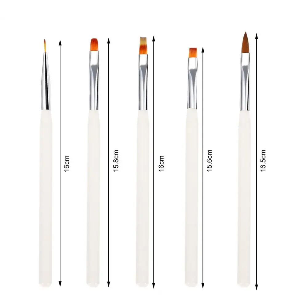 Ручка для ногтей изящная красивая широкая дизайна лайнер красоты инструменты