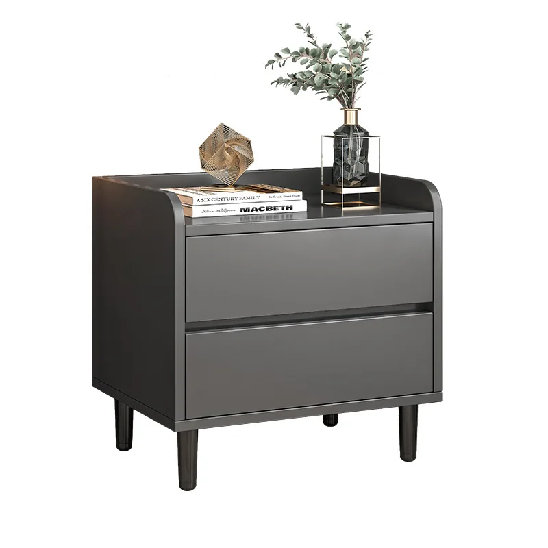 

Bedside Storage Cabinet 2021 New NightstandsBedside Table Simple Modern Bedroom Light Luxury Small Cabinet Small Italian Home Si