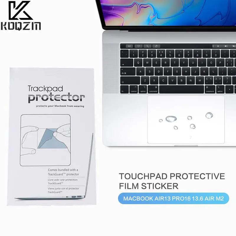 Touchpad Protective Film Sticker For Macbook Air13 Pro16 13.6 Air M2 Protector Film Clear Anti-Scratch Trackpad Skin