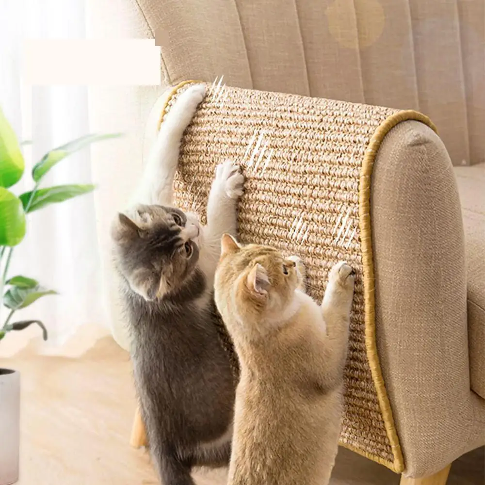 

Cat Scratcher Sofa Supplies For Cat Scratching Post Toy For Cat Claw Protection Mats Furniture Protector With Scratching Post