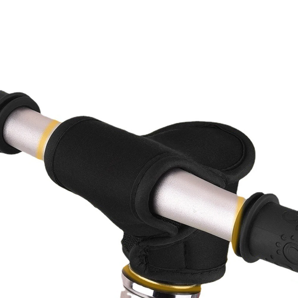 Handlebar Pads Handlebar Protector Black Diving Fabric Parts Protective Stem Cover 1 Pcs Accessories Outdoor Sports