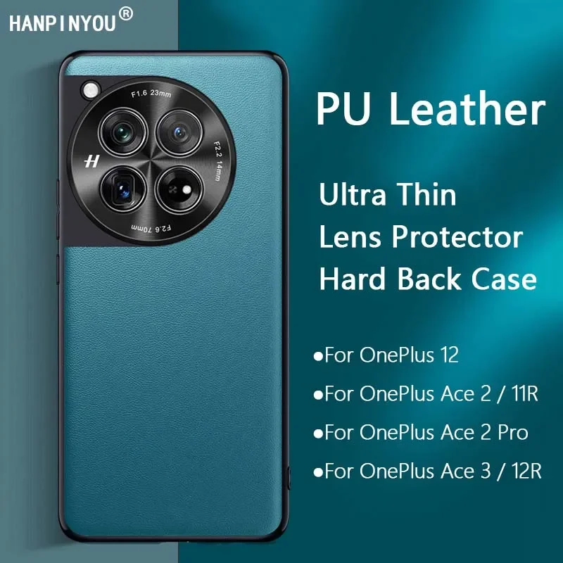 Роскошный кожаный чехол для телефона с полным покрытием OnePlus 12 Ace 3 2 Pro