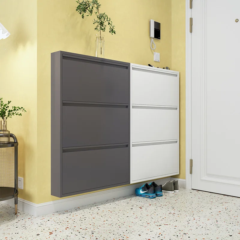 

Modern Mobile Shoe Cabinets Show Garment Storage Kitchen Shoe Cabinet Rack Space Saving Mobilier Entrance Hall Furniture DX50XG