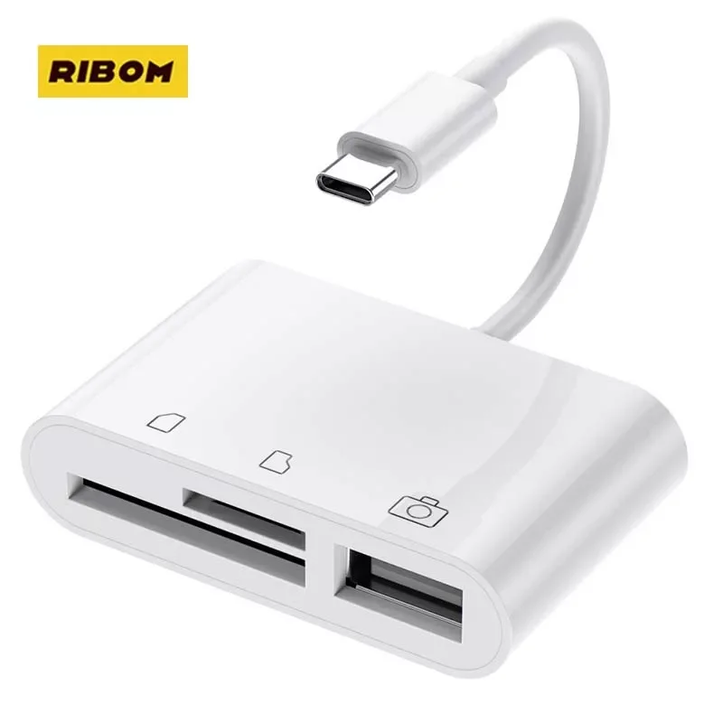 

NEW2023 USB Lightning OTG Hub MacBook Tablet HDMI Converter Adapter Connecting Mouse Keyboard