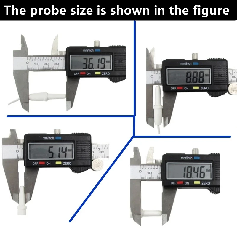 Водонепроницаемый датчик температуры B3950 щуп с отрицательной температурой в