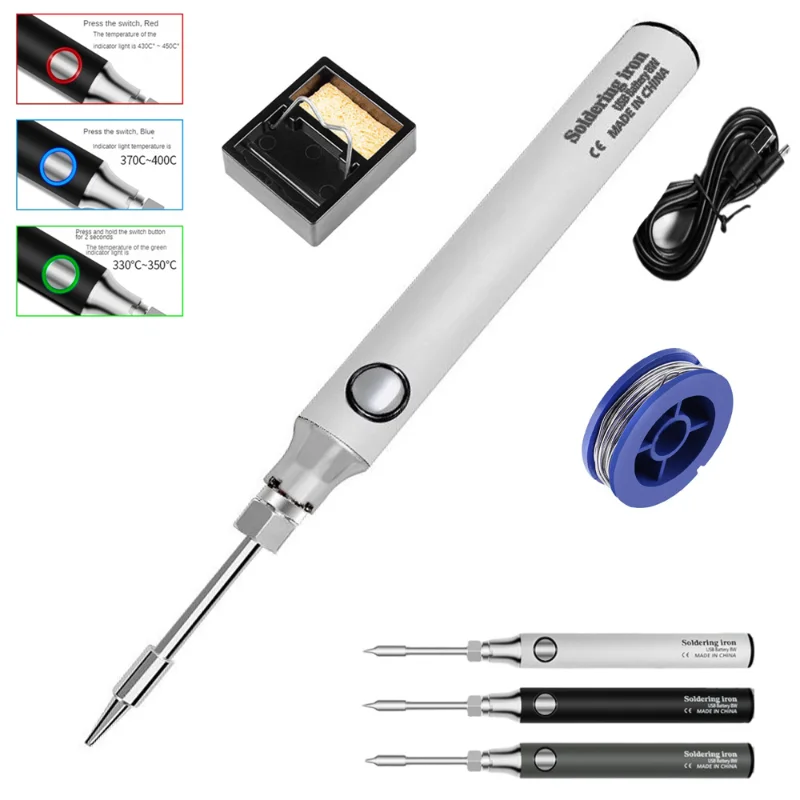 

Charging Soldering Lithium Tools Battery Iron Charging Wireless Fast Iron Welding Solder Electric Portable Repair
