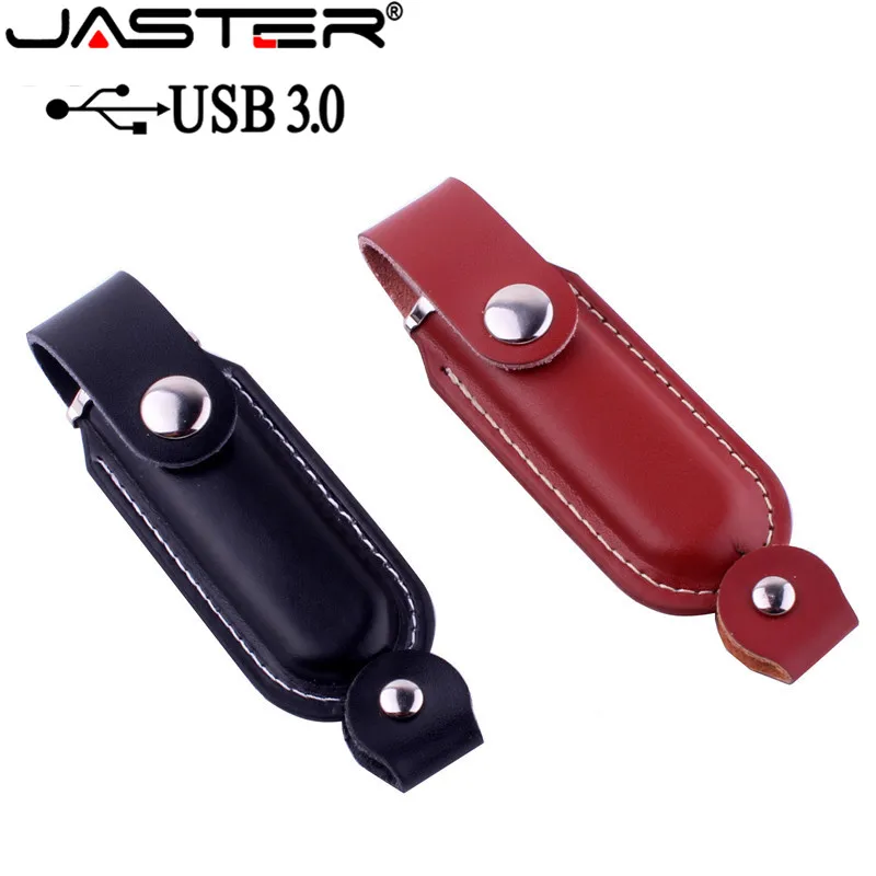 

JASTER hot selling Fashion Plastic Black brown Single buckle External Storage U disk 3.0 4GB 8GB 16GB 32GB 64GB USB flash drive