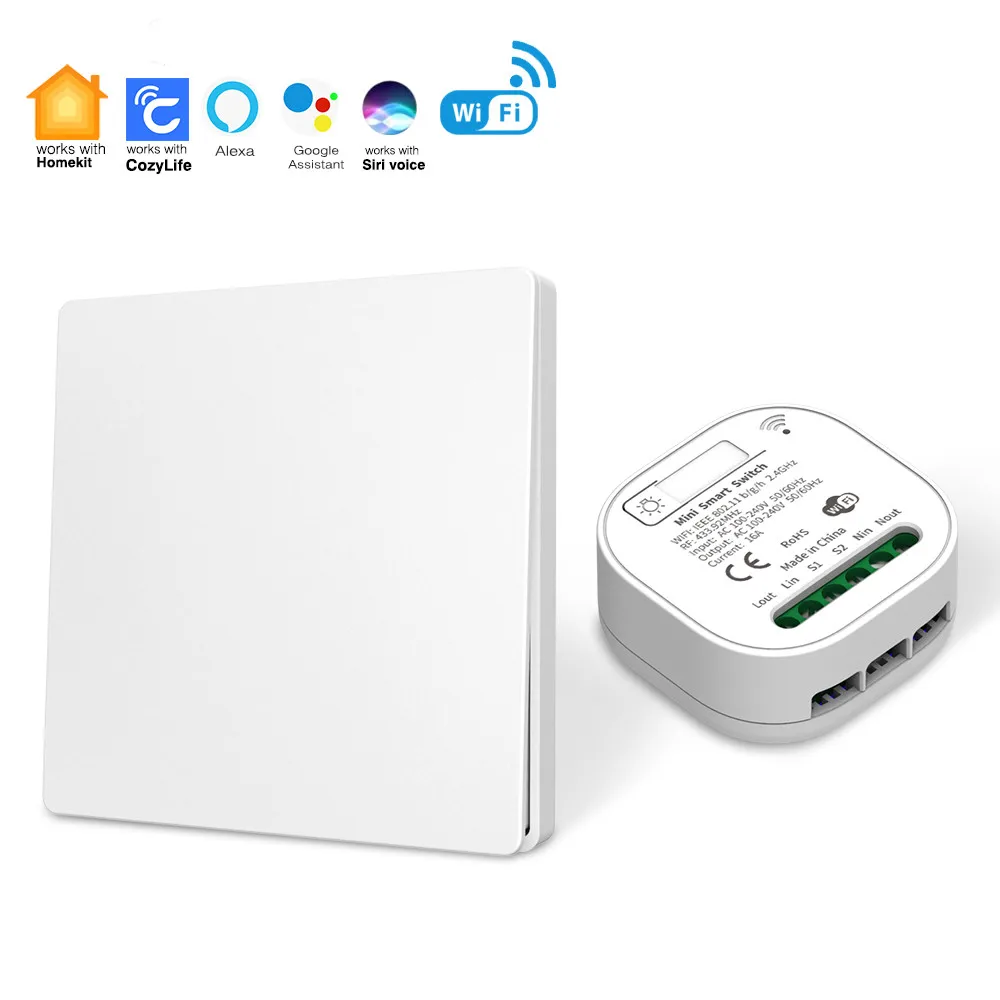 

Беспроводной голосовой переключатель Siri с поддержкой Wi-Fi