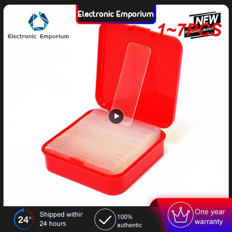 

1~7PCS Double Sided Transparent Stickers Tape Non-marking Strong Adhesion Tapes Easy To Cut High-adhesive Double Faced Tapes