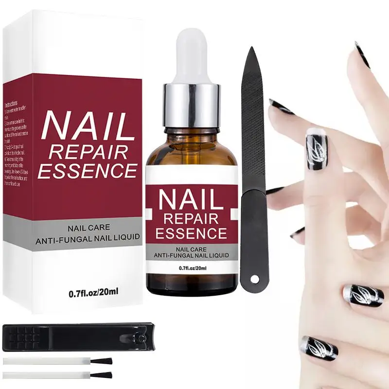 

Набор для ремонта ногтей, жидкость для восстановления ногтей, эссенция для ногтей, эффективный набор для ногтей с жидкостью 20 мл