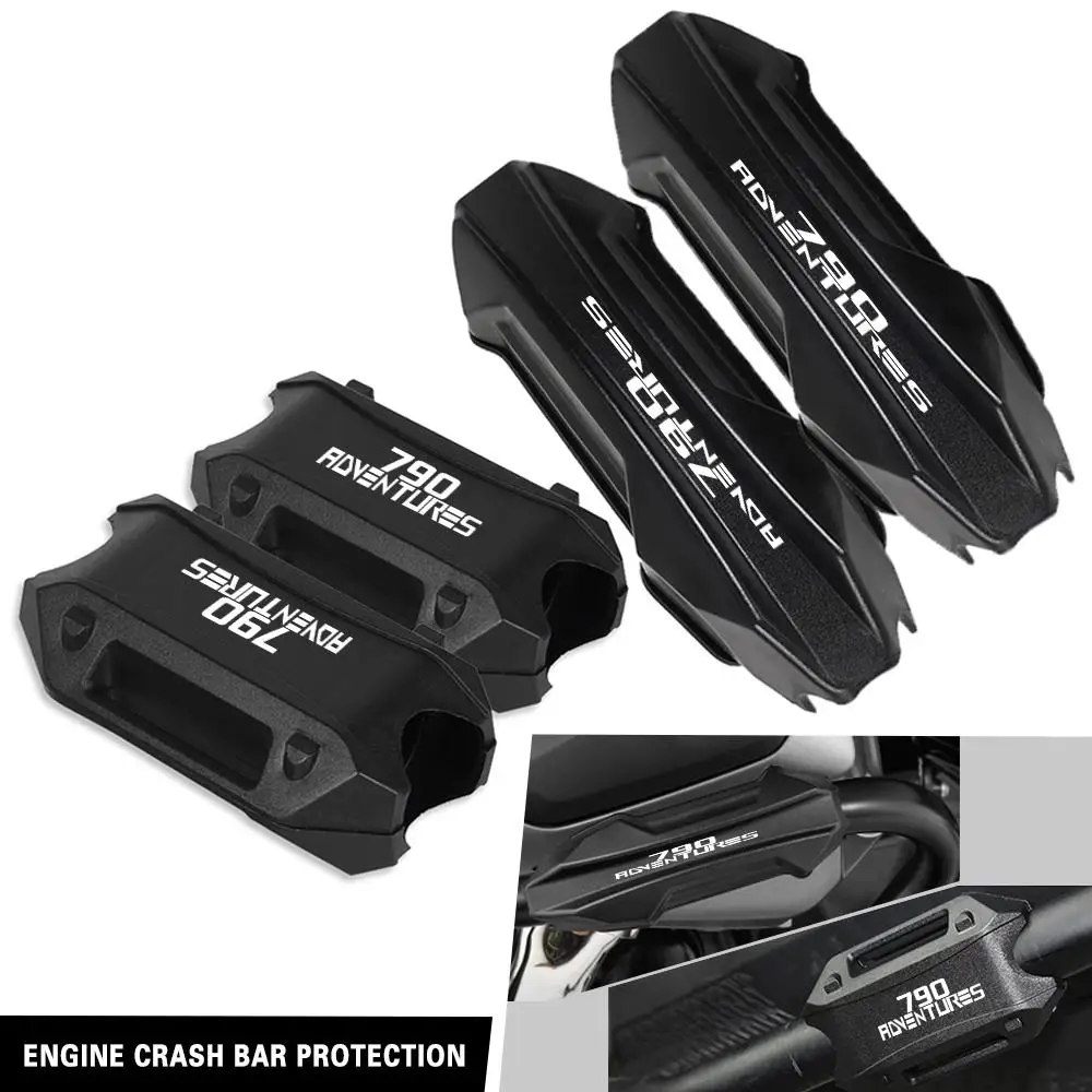 

Motorcycle For 790ADVENTURES 790ADV S adventure S Crash Bar Guard Bumper Decorative Guard Block 25mm Engine Crash bar Protection
