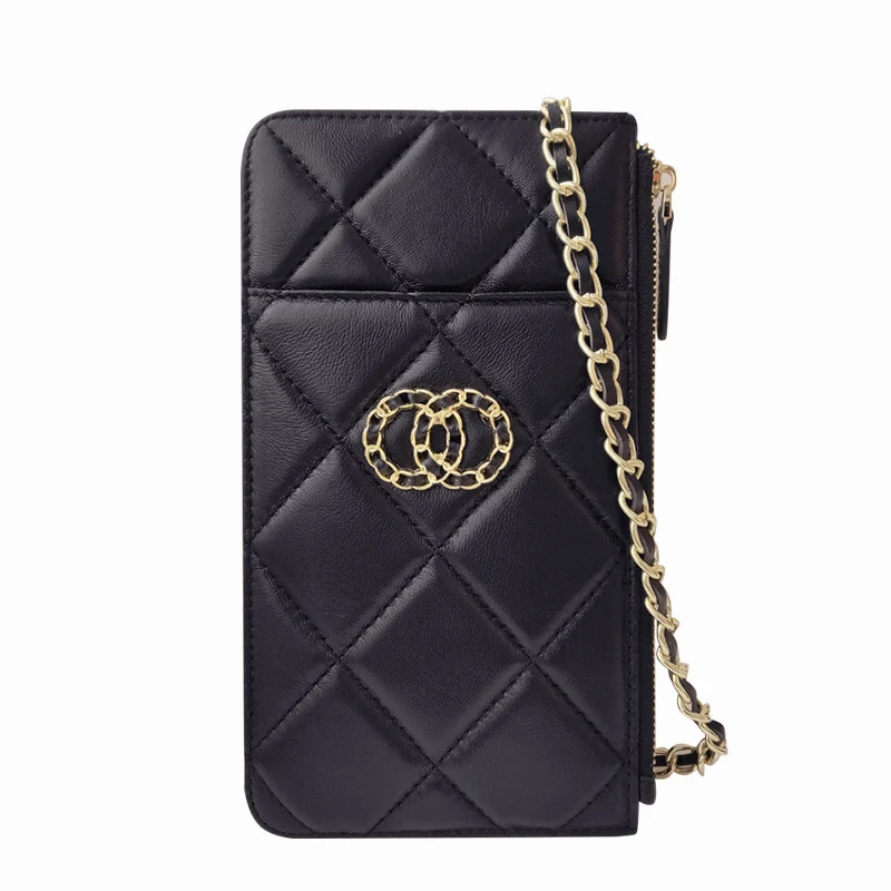 Роскошная женская сумка-клатч из овечьей кожи Lingge сумка-кошелек