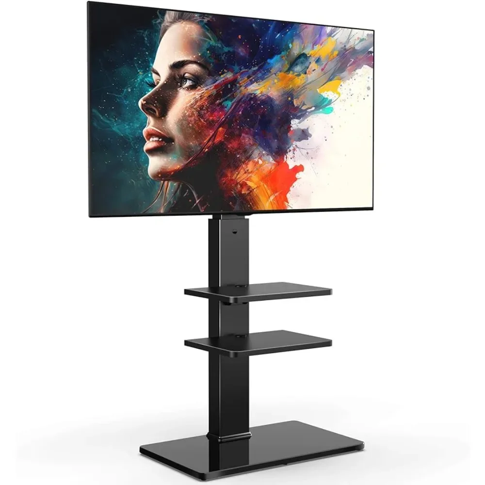 Поворотная напольная ТВ-подставка с креплением для телевизоров 75 дюймов