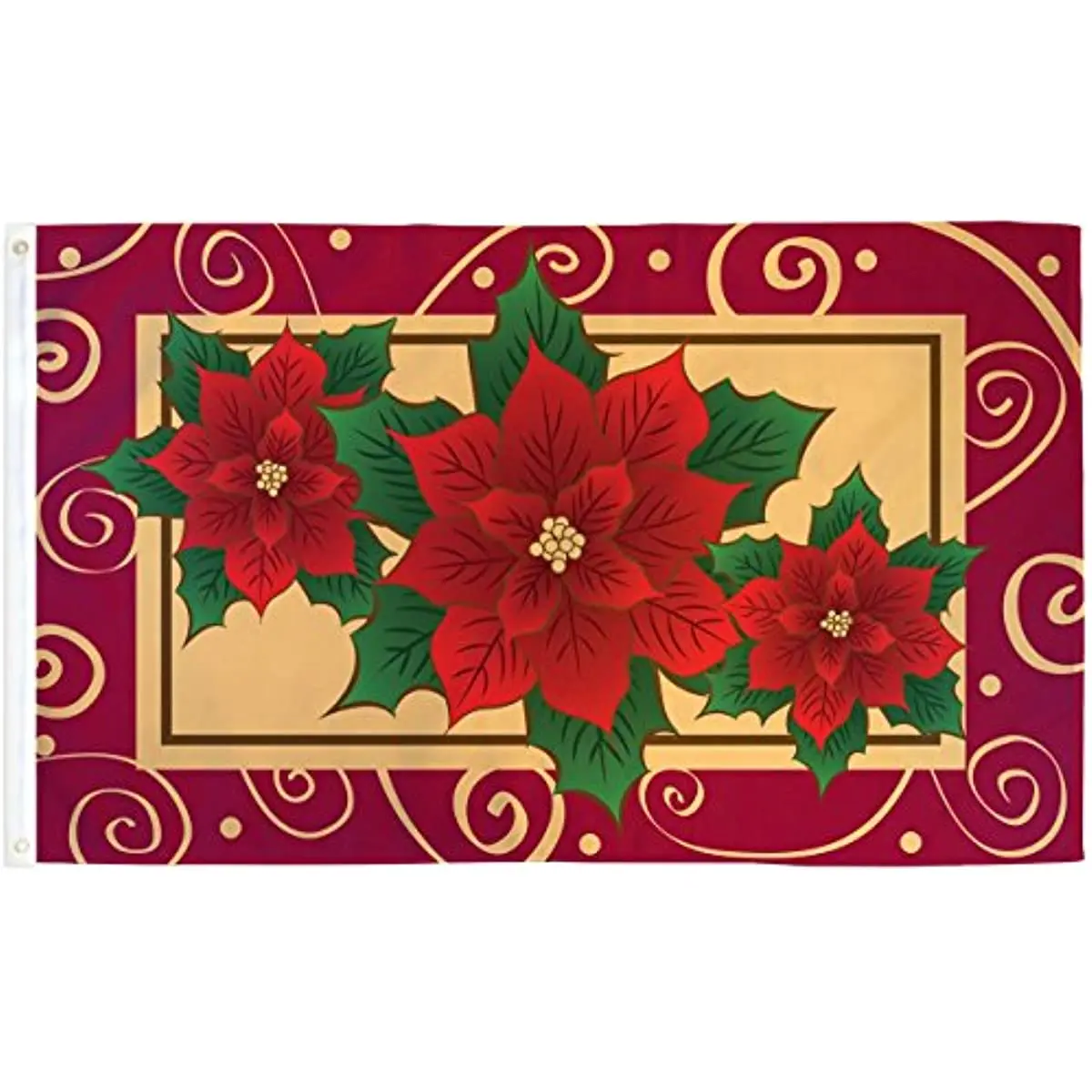 

Флаг пуансеас 3x5, Рождественский баннер, праздничное украшение, новинка