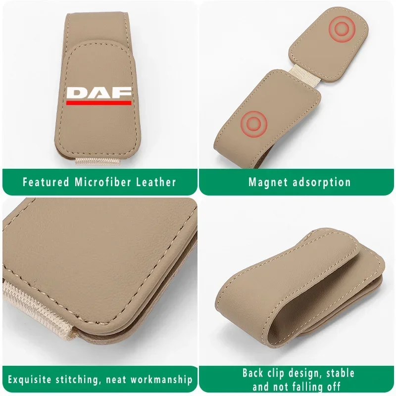 Автомобильный держатель для очков зажим хранения DAF Car XF 95 105 автомобильный