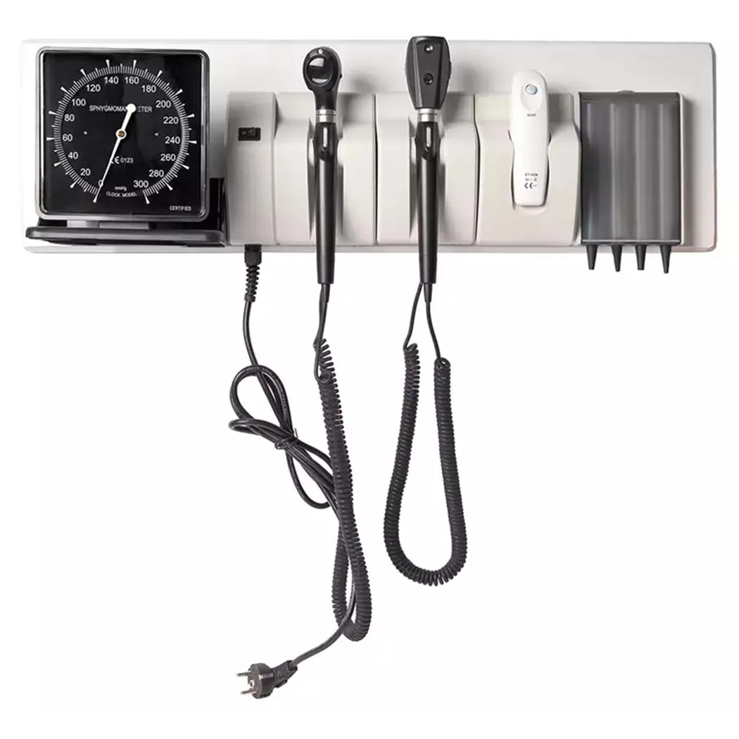 

China ENT diagnostic kit wall mounted system ophthalmoscope otoscope factory price
