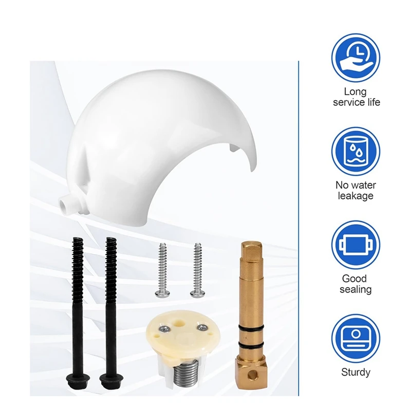 385318162 Комплект шарика и вала для педали смыва унитаза автофургонов вакуумных