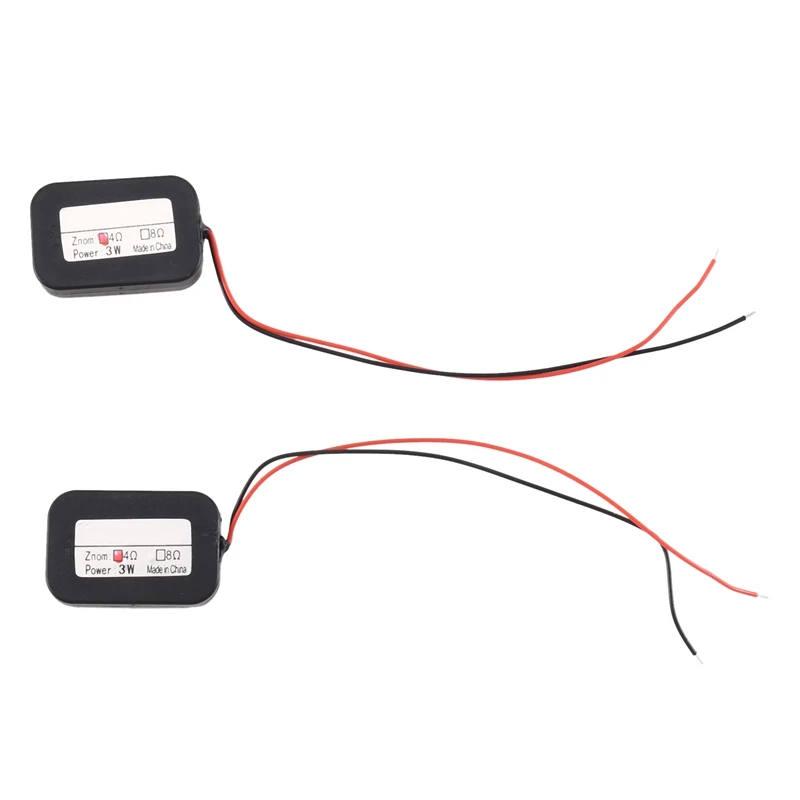 MOOL 2 шт. мини аудио ТВ динамик драйвер 4 Ом 3 Вт громкоговоритель DIY Звук компьютерный динамик для звуковой системы