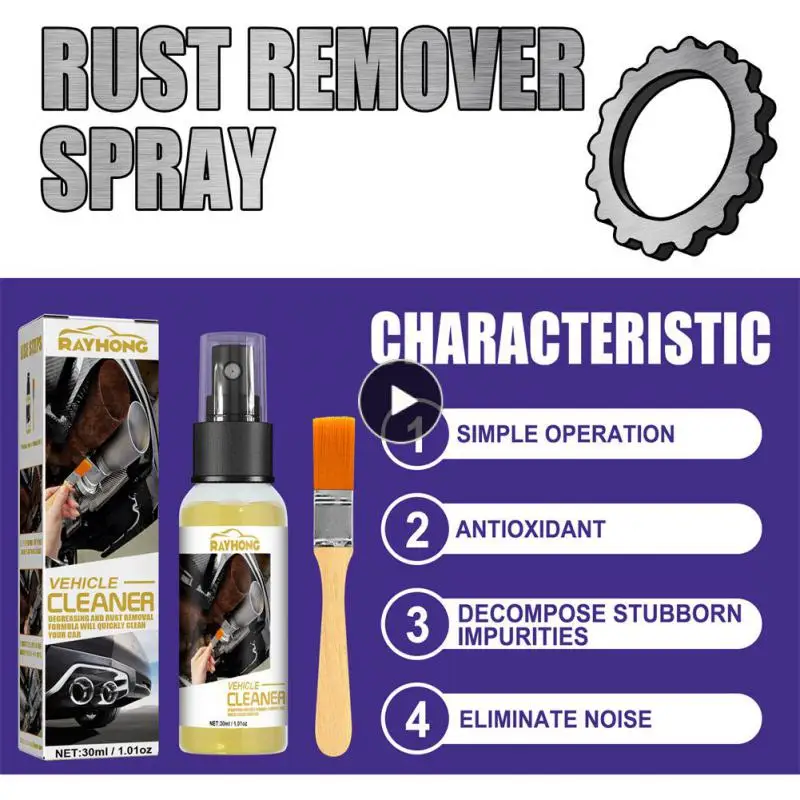 

Humanized Snap Switch Universal Multi-purpose Rust Cleaning Agent Effective Metal Rust Preventive Cleaner Portable Durable