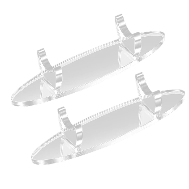 

2 Pieces of Acrylic Pen Holder Display Stand Transparent Cosmetic Brush Holder Organizer Desk Pencil Stick Holder